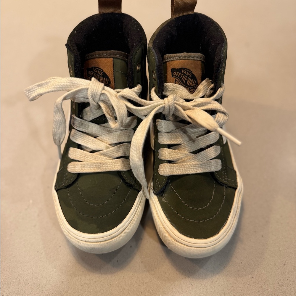 Vans MTE Kids Green High-Top Sneakers